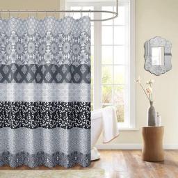 Shower Curtain Set with 12 Hook Extra Long Boho Shower Curtains Modern Tribal Water Repellent Decorative Bath Curtain Washable