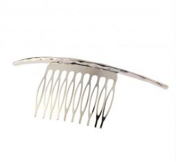 Shuangshuo Bent Bar Comb Hair Pins Metal Hair Clips for Women Comb Pin Female Hairclips Hair Comb Hair Accessories Styling Tool