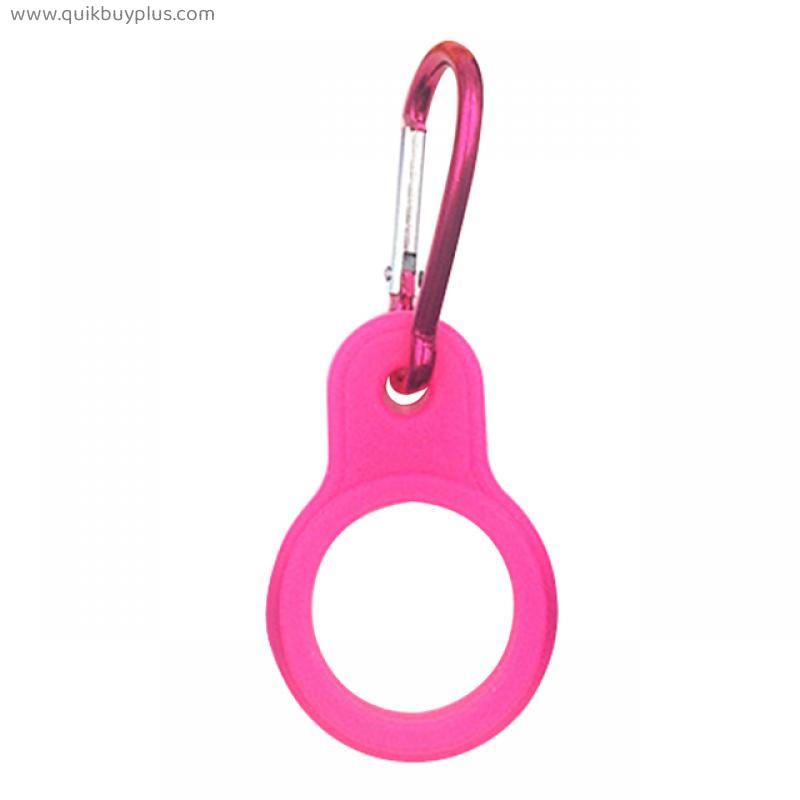 Silicone Outdoor Sports Kettle Buckle Hook Climbing Water Bottle Holder Carabiner Camping Hiking Tools
