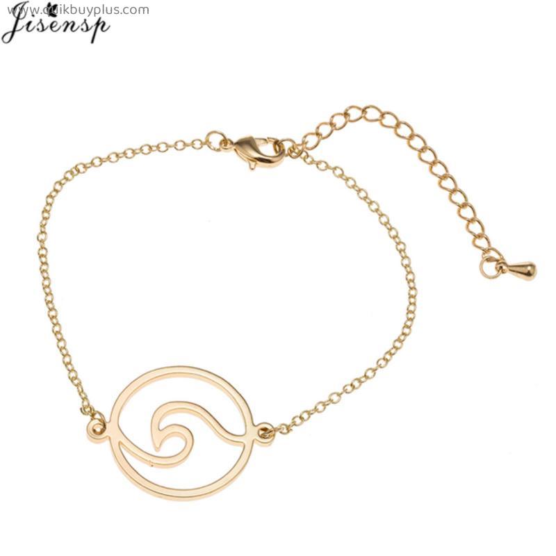 Simple Round Stainless Steel Wave Necklaces for Women Everyday Jewelry Fashion Snow Mountain Pendant & Necklace Collares 2021