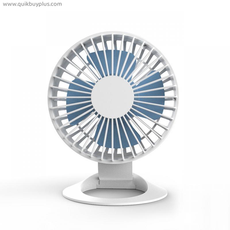 Small Fan Mini Noiseless Portable Fan for Student Dormitory Office Desktop Fan Stand Fan
