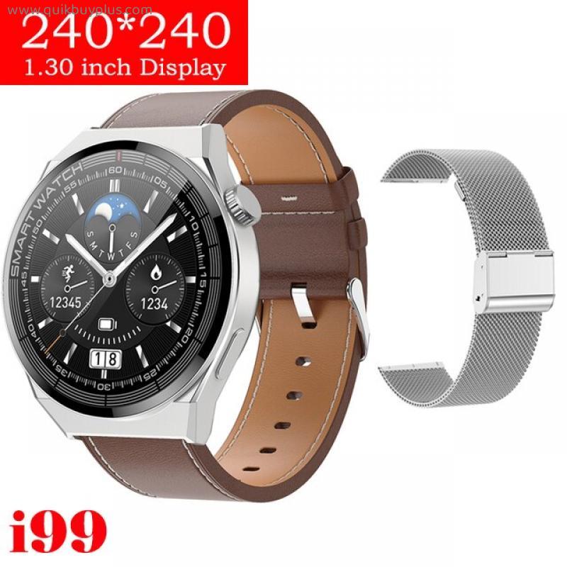 Smart Watch Men Bluetooth Call GT3 Pro IP68 Waterproof Smartwatch 2022 Sports Watches 250mAh 1.32 inch 390*390 HD PK GT2
