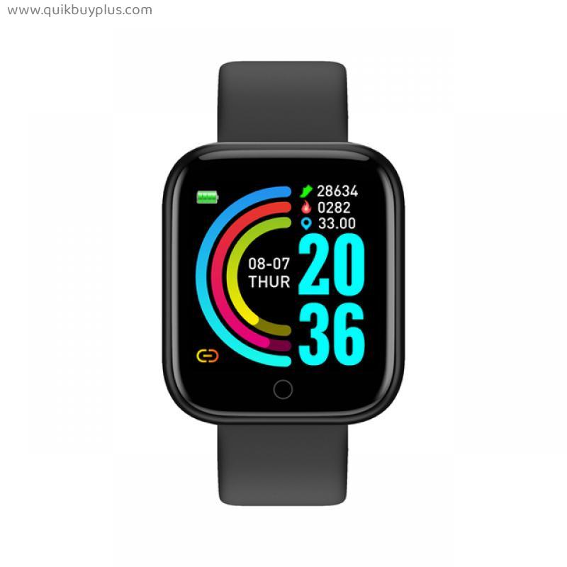 Smart Watches D20 Fitness Tracker Bluetooth Smartwatch for Men Women IP67 Waterproof Blood Pressure Smart Bracelet IOS Android