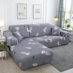 Sofa Covers 3 Seater and 2 SeaterOrange Cream Pink Sofa Cover Soft Spandex Sofa Protector Stretch All-match Sofa Protectors from Pets Modern Adjustable Couch Covers Universal Thick Settee Covers