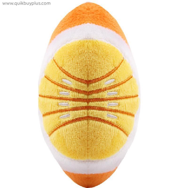 Soft Dog Donuts Plush Pet Dog Toys For Dogs Chew Toy Cute Puppy Squeaker Sound Toys Funny Puppy Small Medium Dog Interactive Toy