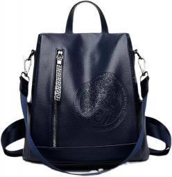 Soft Leather Backpack Purse For Women - Fashion Antitheft Water-Proof Rucksack,Daypacks Bookbag For Women Ladies Girls (Color : Black)