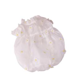Spring And Summer Dog Dress Streamer Three-Dimensional Flower Gauze Skirt Pet Clothes Cat And Dog Clothing Teddy Bear Coat