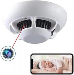 Spy Camera Hidden WiFi Wireless Small Video Camera HD Nanny Cam Night Vision Motion Activated Alerts With 64G Memory Card