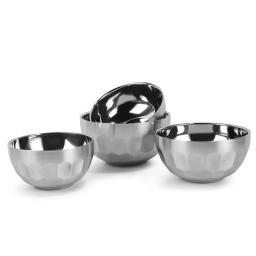 Stainless Steel Noodle Bowl Small Soup Bowls For Double-layer Bowl With Anti-scald Function