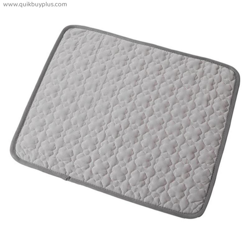 Summer Dog Cooling Mat For Dogs Cat Blanket Sofa Breathable Washable Car Seat Dog Bed For Small Medium Large Dogs Pet Supplies