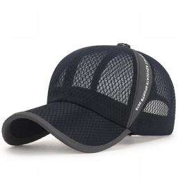 Summer New Caps Mesh Breathable Sports Caps Women Men Sun Hats Outdoor Baseball Caps Peaked Comfortable Neutral Simplicity