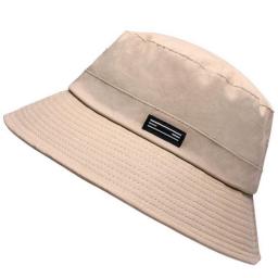 Sun Hat Women Beach Fisherman Hat Pure Cotton Panama Cap Plus Size Bucket Hats 56-58cm 58-60cm 61-65cm