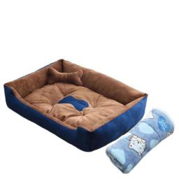 Super  Dog Bed Winter Pet Sofa Plus Size Soft Pets Dog Beds Cat Beds Winter Waterproof Bottom Warm Cozy House Mat For Dog