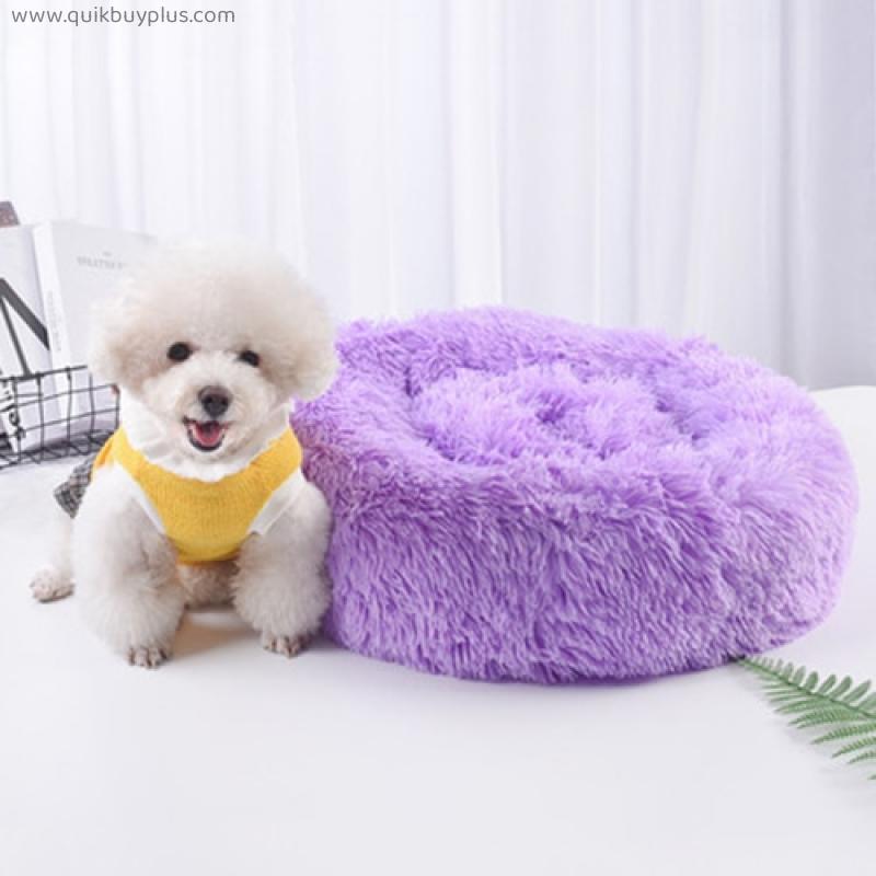 Super Cat Bed Warm Sleeping Cat Nest Soft Long Pluh Best Pet Dog Bed Super Soft Cat Bed Dog Cat Product Accessories Dog Bed