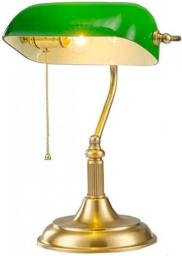Table Lamps Classical Bank Table Lamp Bedroom Bedside Desk Desk Lamp Green Glass Shade Table Lamps Desk Lamps Reading Lamps