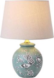 Table Lamps Creative Lamp Bedroom Vintage Ceramic Table Lamp Chinese Hand-Painted Lamp Blue Painted Ceramic Table Lamp Table Lamps Desk Lamps Reading Lamps