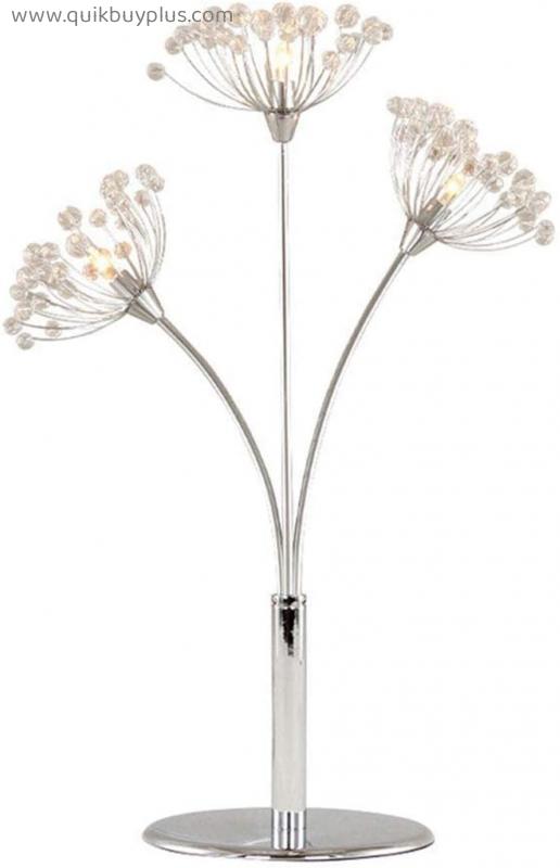 Table Lamps for Bedroom Reading Lamp Bedside and Table Lamps Crystal Table Lamp Simple Dandelion Creative Bedside Lamp Bedroom Living Room Lamp Decorative Lighting ( Size : 33*50Cm/13*19.7in )