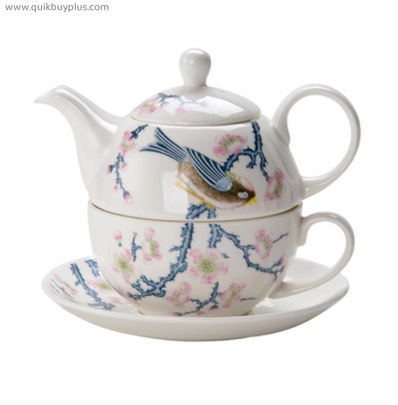 Tea set ceramic portable one teapot a cup of Kung Fu ceramics office personal tea set