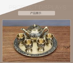 Tea set tea sets for women teapots bronze teapot  gift sets tea gift set for tea lovers tea cup sets for adults good time