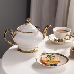 Tea set tea sets for women teapots ceramic teapot  gift sets tea gift set for tea lovers tea cup sets for adults have more simple life