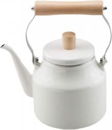 Teapot Boilers Enamel Induction Cooker Gas General Japanese Style Main Teapot 1.3L Porcelain Stovetop Kettles