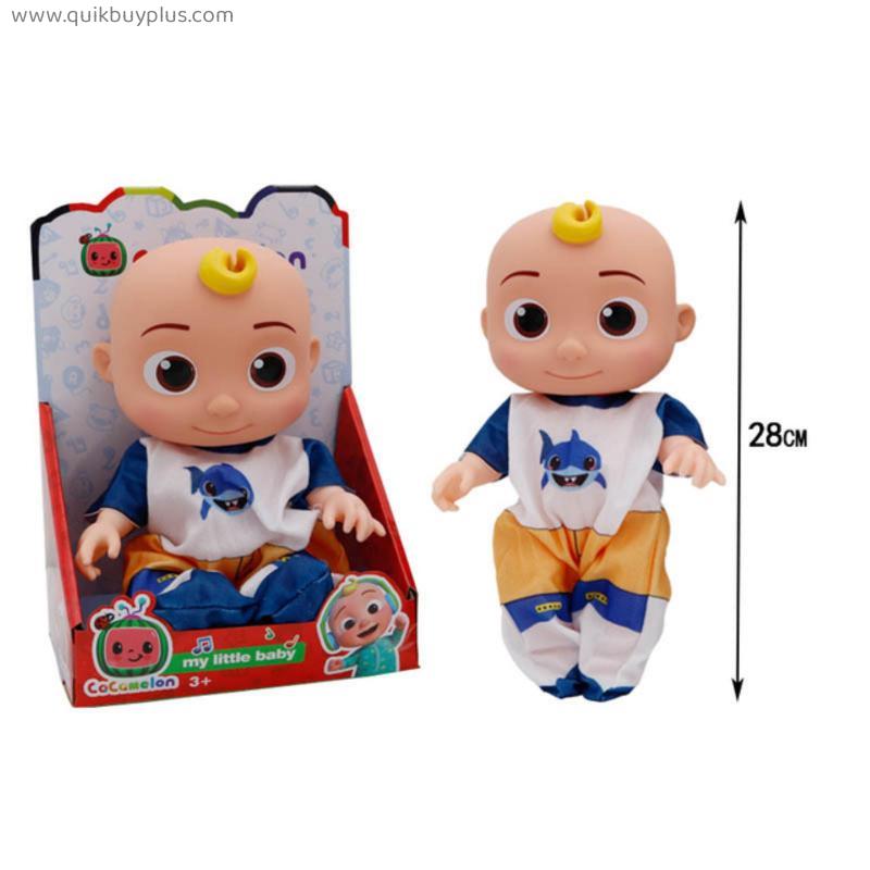 The New Cocomelon Plush Doll Sing Music Box with Seven Kinds of Music JoJo Doll Children's Toys Child Companion LOLS Doll