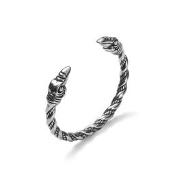 Titanium Steel Nordic Viking Norse Bracelet adjustable Men Wristband Cuff Bracelets Gift For Him