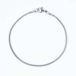 Titanium Steel Snake Chain Bracelet Jewelry For Men Women Stainless Steel Link Bracelet