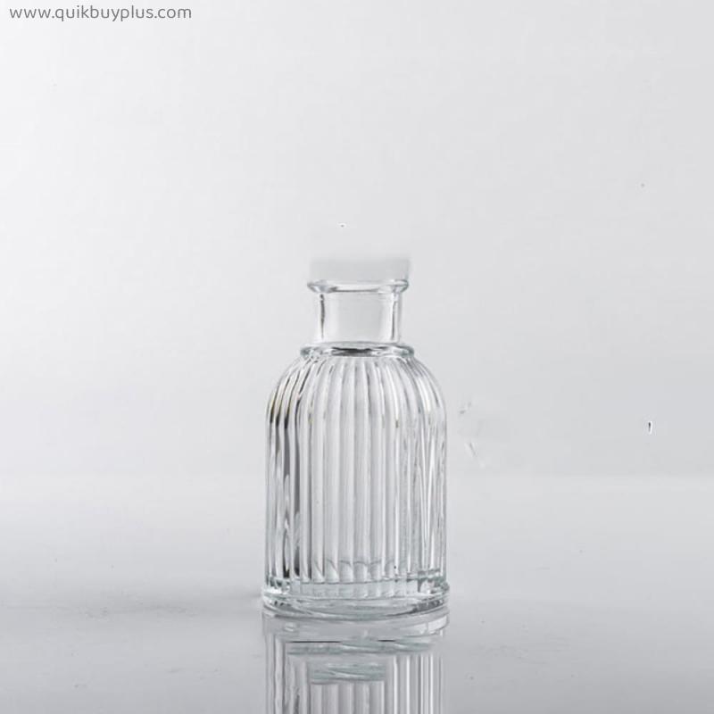Transparent Glass Vases for Plant Bottle Flower Pot Nordic Creative Hydroponic Terrarium Arrangement Container Flower Table Vase