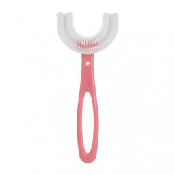 U Shaped Toothbrush Soft Silicone Brush Head  360 Oral Teeth Cleaning For