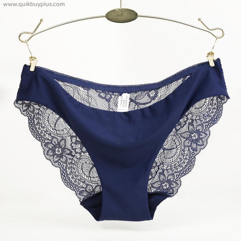 Underwear Women Briefs Seamless Panties Plus Size Female Underwear Sexy Lace Panties low-Rise Cotton Lingerie