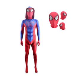 Unisex Spiderman Costume Superhero Halloween Bodysuit Christmas Cosplay Jumpsuit Comfortable Lycra Spandex Zentai Child's Masks Splittable Onesuit