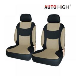 Universal Car Seat Covers  Front Back Rear Headrests AUTOHIGH for Sedan Interior Decoration Automobile Protectors