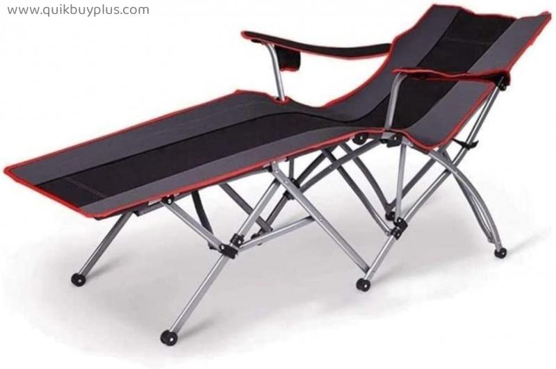 WALNUT Chair Simple Nordic Folding Chair Creative Chair Leisure Lazy Sofa Recliner, Office Nap, Reclining Chair