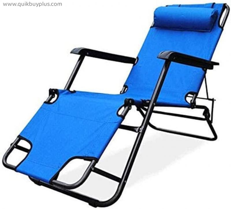 WALNUT Folding Zero Gravity Chair Recliner for Office Beach Chair with Armrest Adjustable Lounge Chair Breathable Fabric