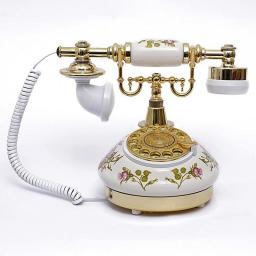 WUDAXIAN old phone Corded Phone - Retro Novelty Telephone - The 1965 Wird Phones for Home - Vintage Decorative Telephones