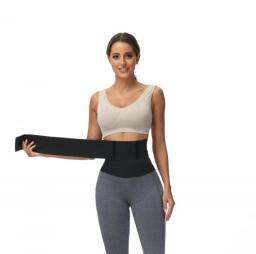 Waist Trainer For Women Snatch Me Up Bandage Wrap Lumbar Waist Support Belt Adjustable Belly Waist Wrap For Women General