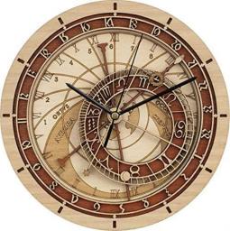 Wall Clock Removable Mute Vintage 3D Wall Clock Astronomical Clock 12 Constellation Wall Clocks Wall Clock 30cm (Color: B, Size: 40cm)
