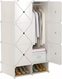 Wardrobe Simple Simple Modern Economical Fabric Assembly Plastic Single Dormitory Adult Storage Storage Cabinet FANJIANI