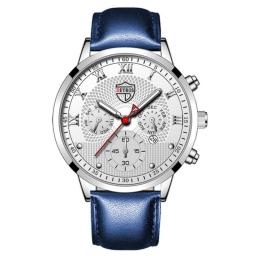Watches for Men Business Quartz Wristwatch Calendar Date Luminous Clock Luxury Mens Casual Bracelet Watch