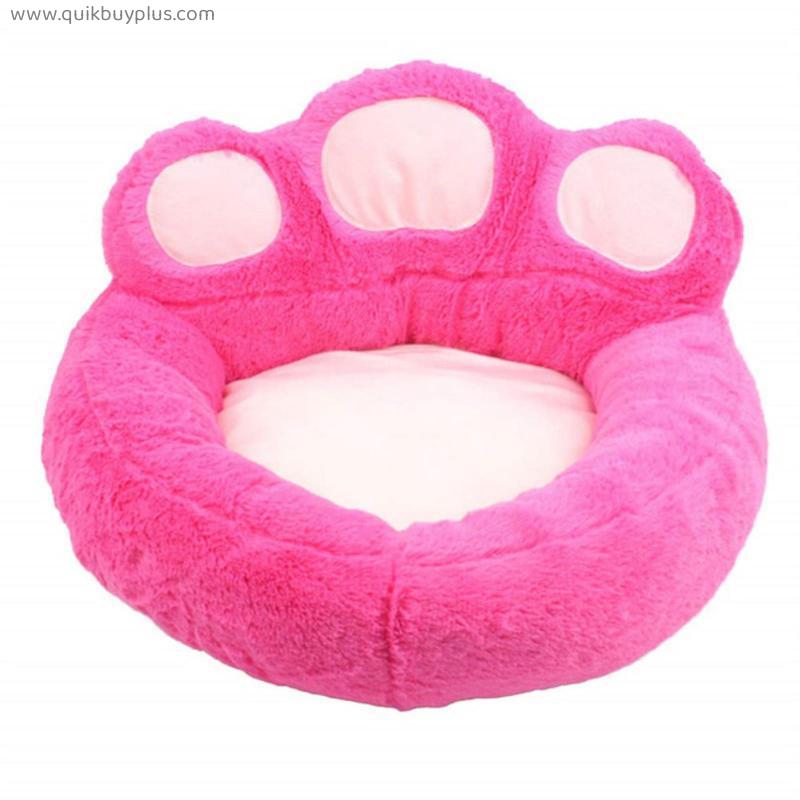 Winter Cute Pet Dog Cat Warm Bed Soft Dog Bed Cat Bear Paw  Sofa House Pet Nest Sleeping Kennel Puppy Soft Dogs Accessories