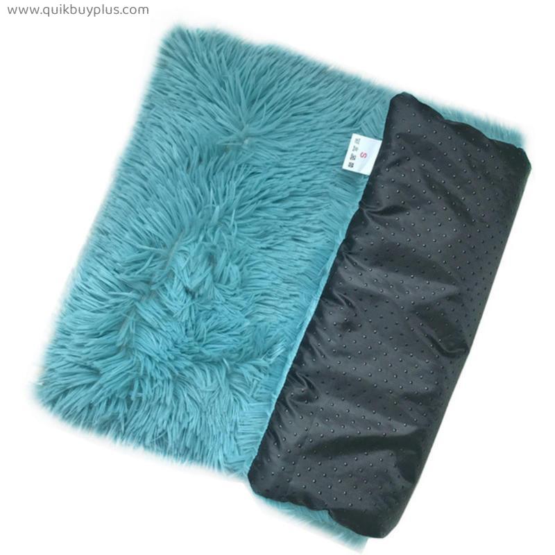 Winter Dog Bed Mat Soft Washable Pet Cushion House Warm Puppy Cat Sleeping Bed Blanket for Small Large Dogs Cats Mat
