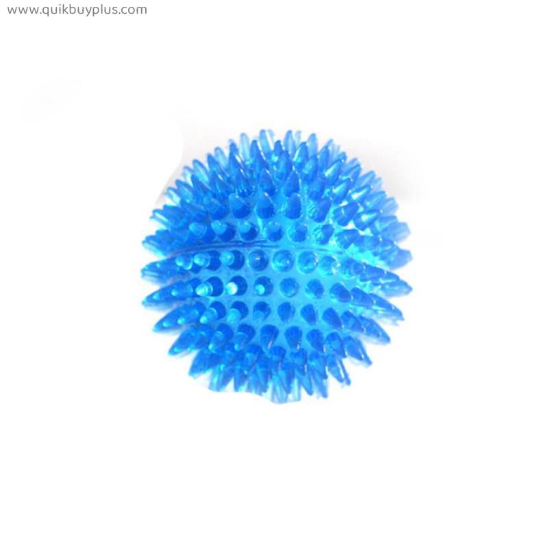 Winvacco Dog Toys Interactive Toys Puppy Sound Toys Cleaning Balls Training Pets Teeth Chewing Toys Thorn Balls