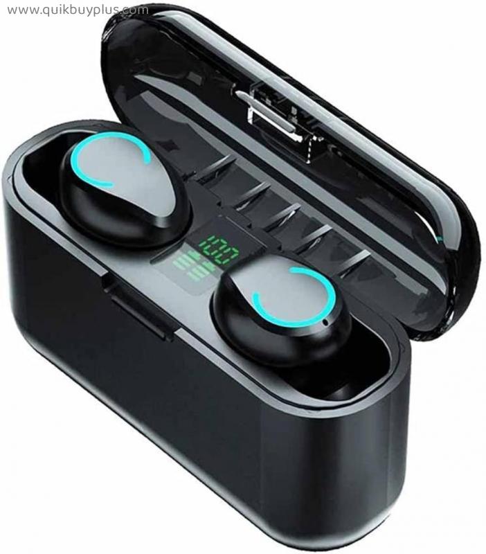 Wireless Bluetooth 5.0 Earphone TWS HIFI Mini In-ear Sports Running Headset Support Phones HD Call Earphones (Color : B)