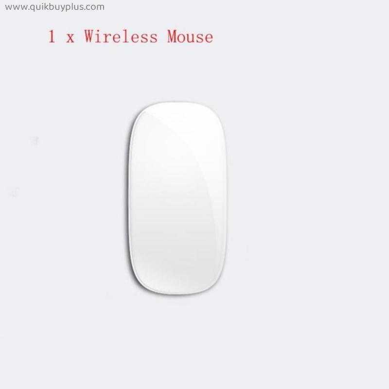 Wireless Mouse For Mac Book Air For Mac Pro Ergonomic Design Multi Touch Rechargeable Mouse Computer Peripherals