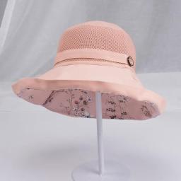 Women's Bucket Hat  Fashion Sun Visor Breathable Fisherman Protection Hat Summer Hats Beach Sun Hats Breathable