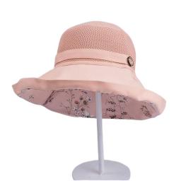 Women's Bucket Hat Fashion Sun Visor Breathable Fisherman Protection Hat Summer Hats Beach Sun Hats Breathable
