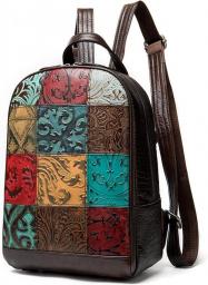 Women's Backpack Purse,Large-Capacity Leather Shoulder Bag Satchel Fashion Casual Handbags Satchel Handbags,Travel Bags Bookbag For Ladies Girls (Color : Brown)