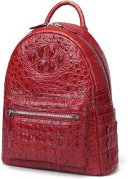 Women's Fashion Backpack Purse - Crocodile Pattern Shoulder Bag Satchel Handbags,Travel Bags Daypacks Bookbag for Women Ladies Girls (Color : Black)