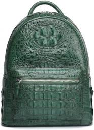 Women's Fashion Backpack Purse - Crocodile Pattern Shoulder Bag Satchel Handbags,Travel Bags Daypacks Bookbag For Women Ladies Girls (Color : Black)
